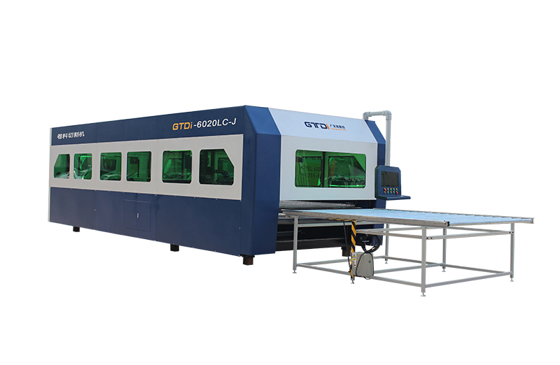 摩根娱乐数控6020卷料激光切割机可搭配生产线