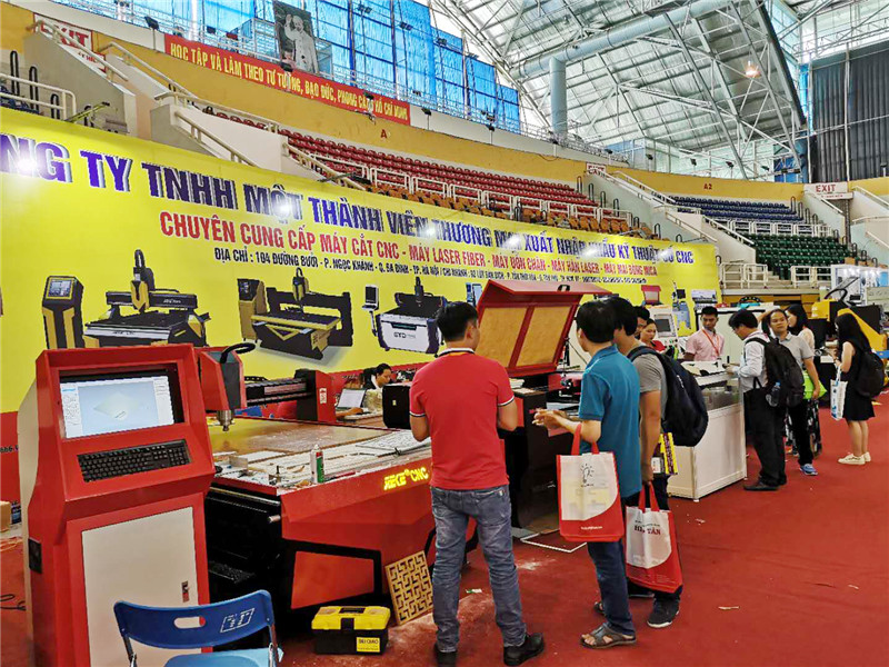 摩根娱乐数控参加2018年8月越南展会